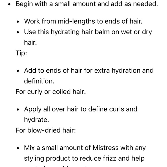 IGK MISTRESS HYDRATING AND CONDITIONING HAIR BALM brand new unopened - Picture 2 of 4